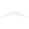 Ekena Millwork Pitch Carrillo Architectural Grade PVC Gable Pediment, 48"W x 16"H x 1"P (8/12) GPP048X016X100CRL - alternate 5